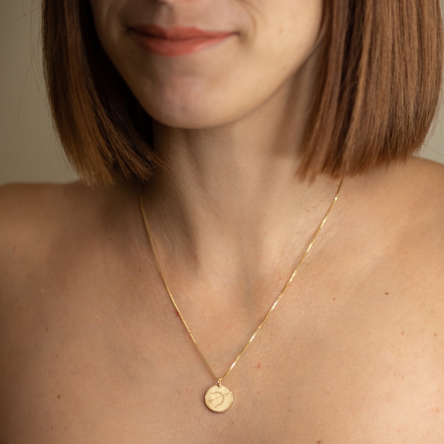 Charm Sagittario Placcato Oro