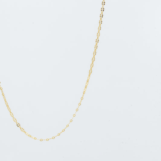 Collana Squamette Luminose Placcata Oro