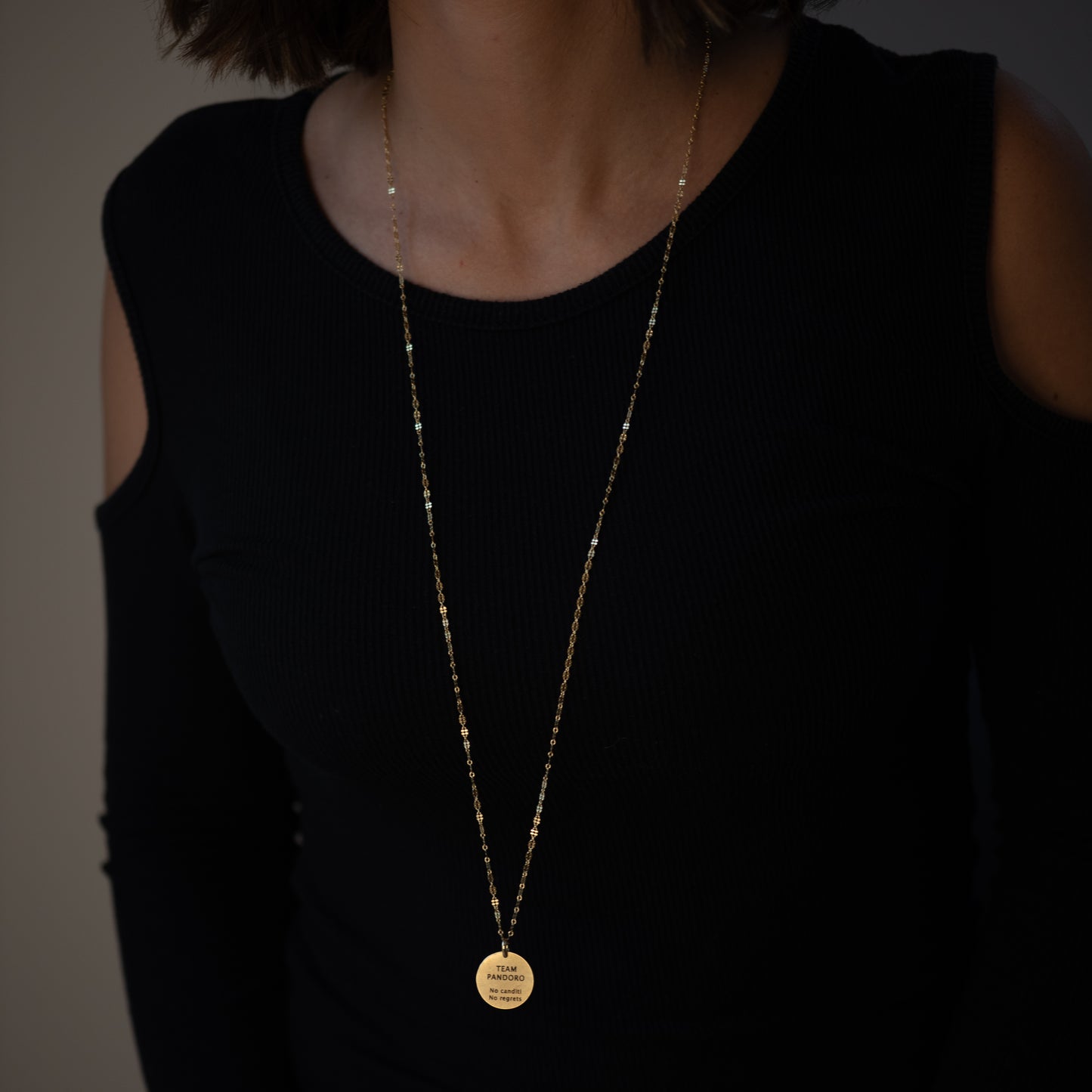 Collana Squamette Luminose Placcata Oro