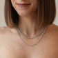 Collana Blu Oceano Argento