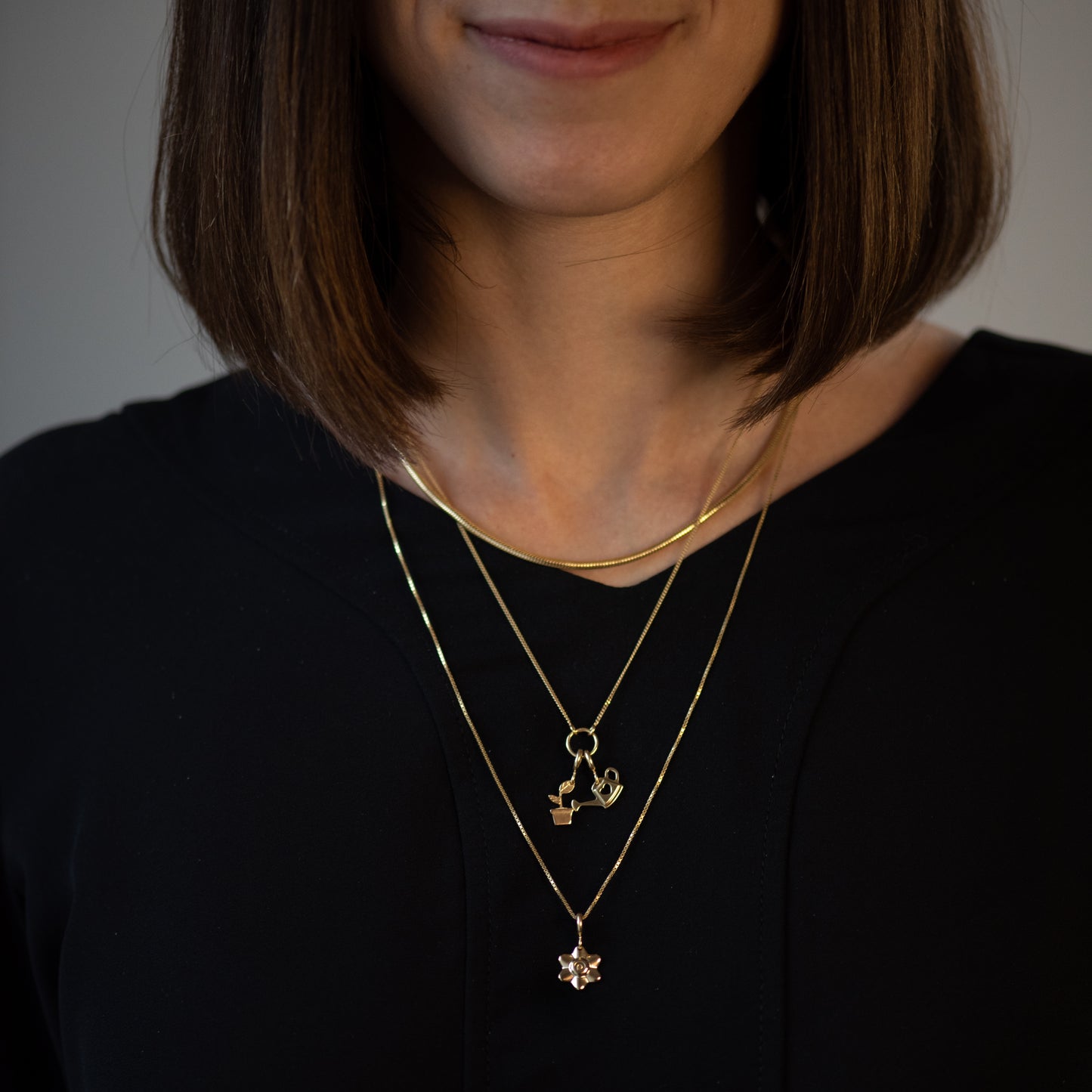 Collana Luce Placcata Oro