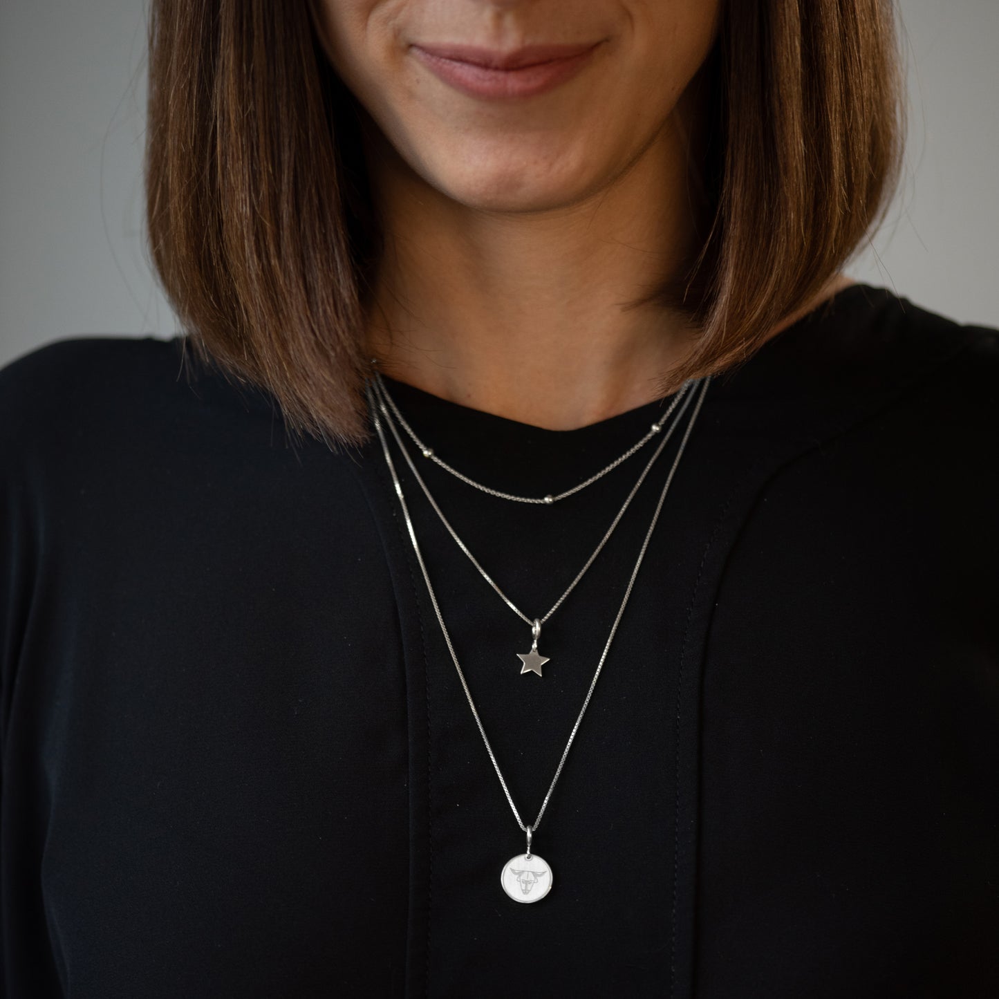 Charm Stella Argento