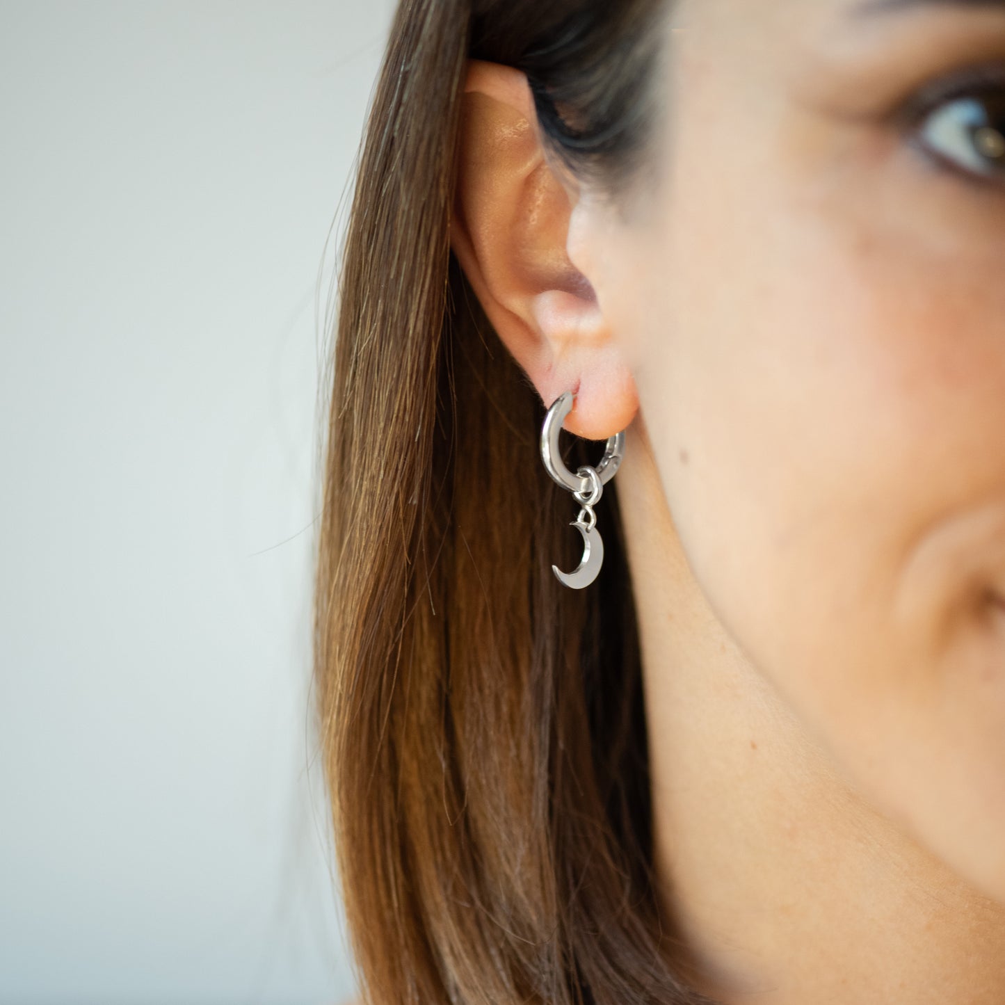 Charm Luna Storta Argento