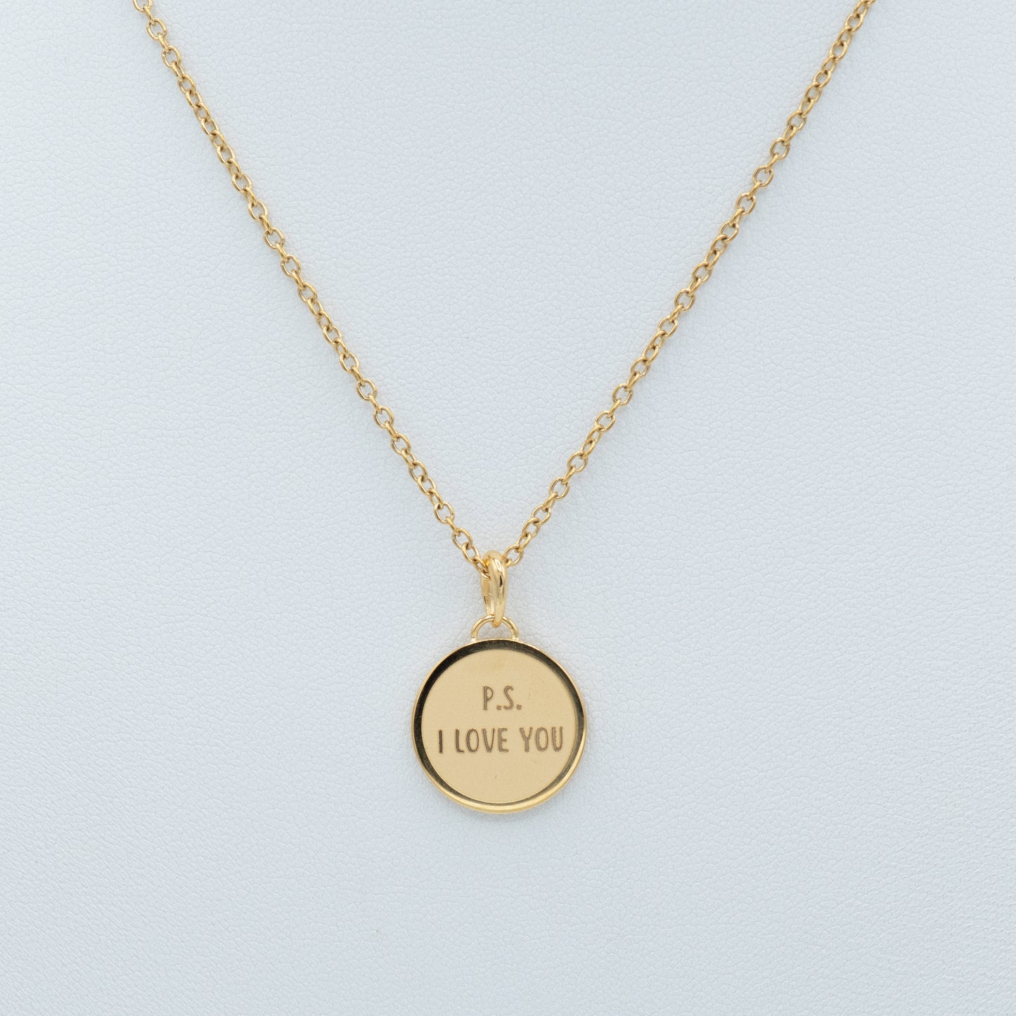 Collana P.S. I Love You Placcata Oro