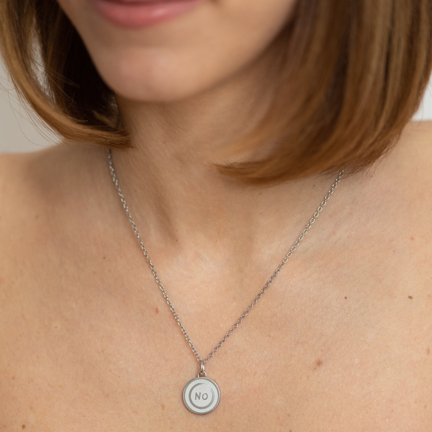 Collana Sì e No Argento
