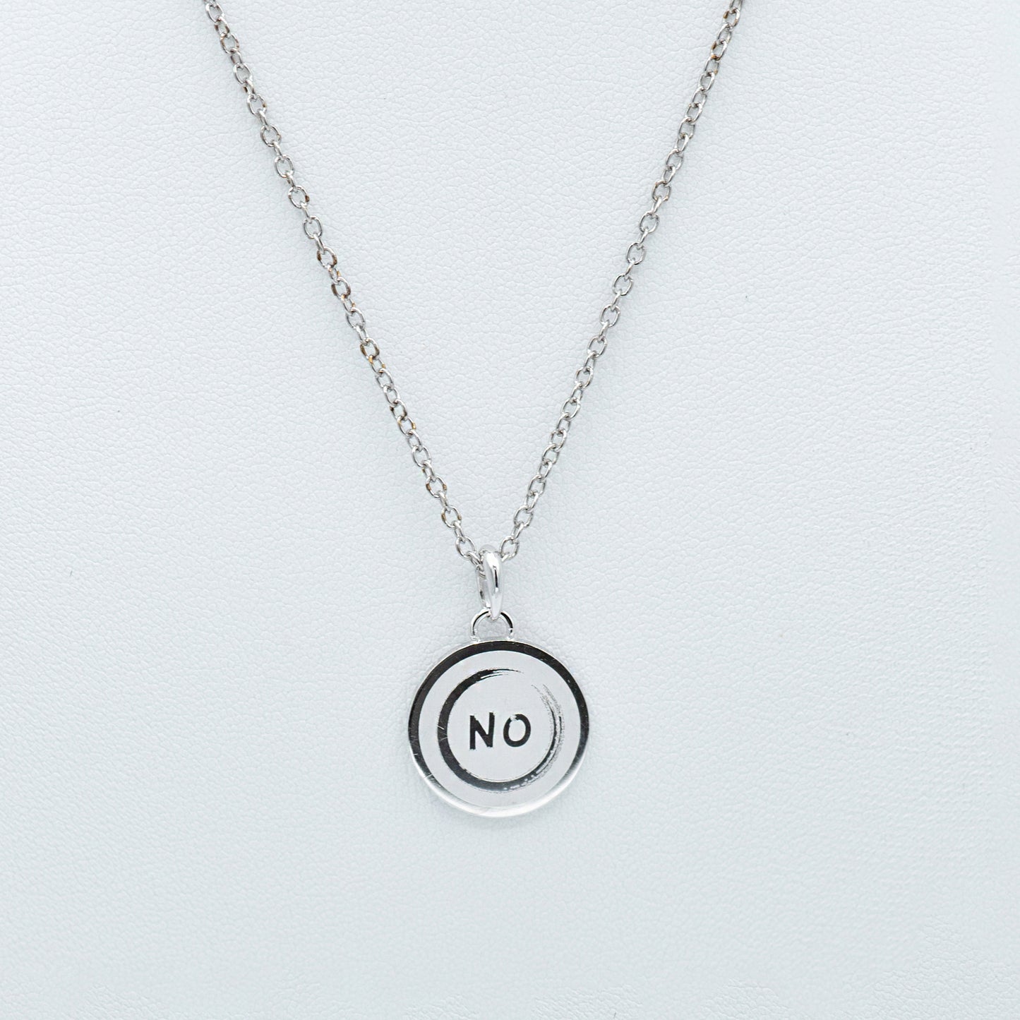 Collana Sì e No Argento