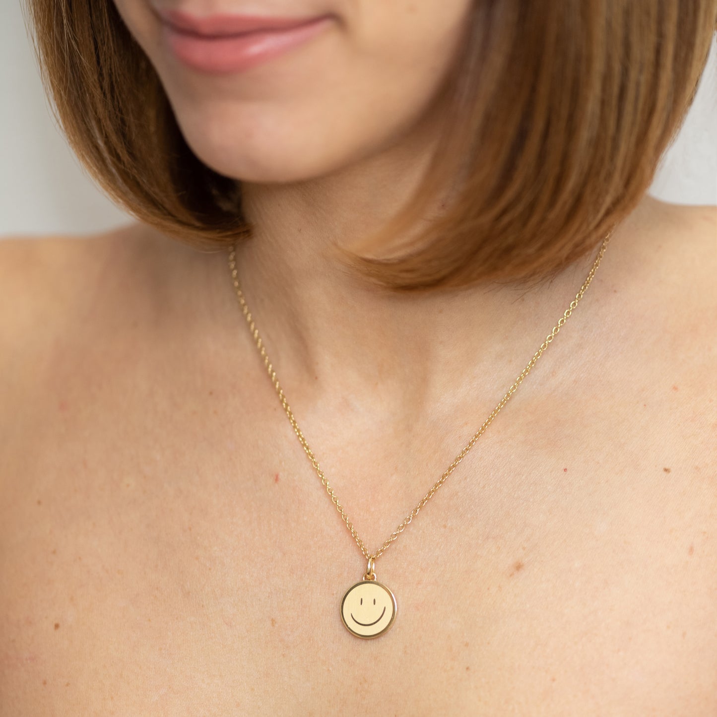 Collana Sorriso Placcata Oro